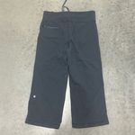 Lululemon  Align™ Super-High-Rise Wide Leg Crop 23" Black size 8 Photo 1