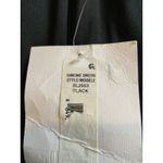 Belle Badgley Mischka Black Sleeveless Choker Neck V-Neck Party Cocktail Dress Photo 9