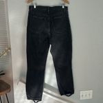 Abercrombie & Fitch Ankle Straight Ultra High Rise Distressed Jeans Black 12 Photo 7