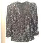 FINAL MARKDOWN Ladies' Nipon Night Sequined & Beaded Jacket (M) Black Size M Photo 13