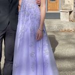 Boutique Prom Dress Purple Size 0 Photo 0