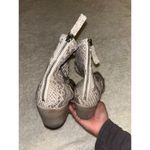 DOLCE VITA Shanta Snake‎ Print Leather Western Boots Booties Size 7.5 Photo 4