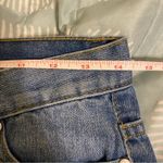 POL  Distressed Jean Denim Mini Skirt Size Medium NWOT Photo 5