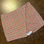 Hollister Geometric Print Faux Wrap Skort Shorts - size 5 Photo 0