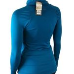 XS CALIA Funnel Neck Teal Marine Long Sleeve Photo 3