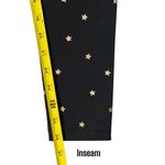 Spiritual Gangster  Black and Gold Novelty Star Print Leggings Women’s Size M Photo 5