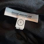 Good American One Sleeve Stretchy Jersey Knit Dress Black Size 3 Large Women's Photo 11