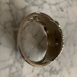 Nordstrom Silver Owl Bracelet Cuff Photo 2