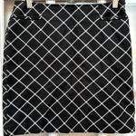 White House | Black Market | Classic Black White Grey Pencil Skirt Size 2 XS Photo 0