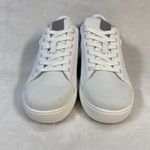 NWOB Vessi Soho Waterproof Sneakers White Gray Casual Walking Shoes Sz 6 Flaw Photo 1