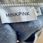 MINKPINK  Lavender Cropped Oversized Cardigan Sweater MEDIUM Colorblock Soft $109 Photo 10