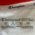 Champion NWT  white/poppy/pink/yellow size 1X crop t-shirt. Photo 3