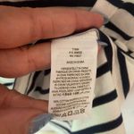 Boden White Black Green Pink Striped Long Sleeve Shirt Multicolor Women size 10 Photo 9