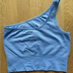 Athleta  Light Blue Ribbed Top Photo 1