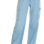 joe's jeans NWT Joe's Women's Jeans The Petra Natural Wide Leg Cargo Jeans size 30 Photo 0