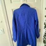 Blue Long Peacoat Size M Photo 1