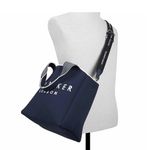 Ted Baker | Navy Jacquard Knit Sara Logo Tote w/ Crossbody Strap Photo 2