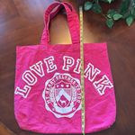 PINK - Victoria's Secret Love pink tote Photo 6