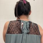 ZARA Flowy Olive Tank Photo 1