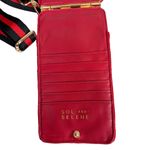 Sol and Selene Duality Quilted Cell Phone Crossbody Wallet Bag Red Photo 7