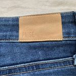 Paige Cindy Crop High Rise Straight Leg Jeans in Roam Medium Wash Size 25 Photo 7
