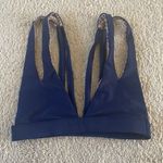 Acacia Swimwear Plantation Bikini Top in Ocean Blue Photo 2