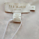 Ted Baker  London Vallyy Midi Dress size 10 Maroon/Pink Photo 6