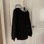 UGG Women's Loyra Sherpa Hoodie Metallic, Black/Silver Photo 8