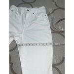 Madewell  The Curvy Perfect Vintage White Jeans, size 25, ND629 Photo 7