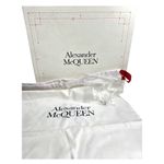 Alexander McQueen White Double Buckle Punk Mules Size IT 36 Photo 7