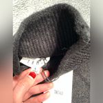 THML  heart knit Pattern Black Sweater small NWT Photo 5