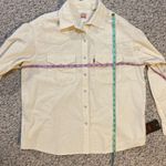 Levi's NWT Levi Strauss Effortless Essential The Western Shirt Oversized Size Medium Photo 11