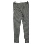 ZARA Black & White Gingham Plaid Skinny Pants S Photo 2