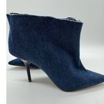 Good American SLOUCHY BOOTIES BLUE DENIM size 4 NO BOX NO TAG Photo 2