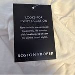Boston Proper  white sleeveless surplice faux wrap top cotton modal size XS NWT Photo 5