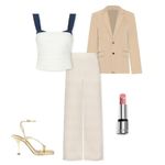 Barefoot Dreams CozyChic Ultra Light Wave Pants in Stone X-Small New Womens Photo 12