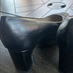 Etienne Aigner Strada ladies black leather pumps size 8 M old money preppy emo Photo 5