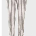 Marine layer  Striped Cropped Allison Pull On Pant Size Small Photo 0