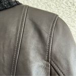 Lucky Brand Lucky‎ Brand Women’s Leather Shawl Collar Jacket Size XS Photo 9