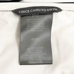 Vince Camuto  Bikini Set White & Black Stripes Ruffled Off Shoulder Size Small Photo 11