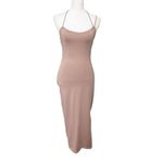 Revolve Privacy Please Mona Midi Dress Women’s Small Brown Strappy Bodycon Minimal Photo 1