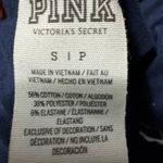 PINK - Victoria's Secret Victoria's Secret Women’s Pink Joggers Navy Fold Over Waist Low Rise Size S EUC Photo 8