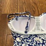 NWT Boden Catania Blue and White one piece Floral Swimsuit CUP SIZE 32B Photo 6