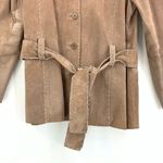 VTG OUTBROOK Suede Leather Jacket Tan L Size L Photo 2