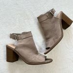 Circus by Sam Edelman Circus Sam Edelman Taupe Kipling Peep Toe Booties 8 Women Photo 0