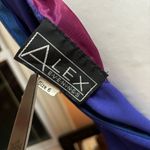 Alex Evenings Royal Blue Bead led Collar Cocktail Dress | Sz. 6 Photo 9