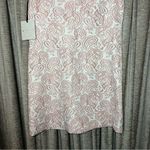 NWT Victoria Beckham Target Blush Pink Jacquard Mod Shift Dress Size Medium Photo 12