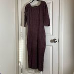 ZARA Textured Off-The-Shoulder Midi Dress - Woman’s Size Large Photo 1