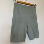 Girlfriend Collective High Rise Compressive Biker Shorts 8.5” Agave Green Small Photo 3