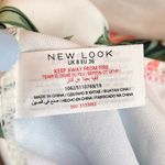 New Look  Tropical Swimsuit Floral One Piece Plunge Halter 8 S Small Photo 3